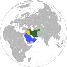 Location of Iran