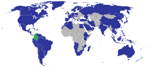 Misiones diplomáticas colombianas (No Revolución)