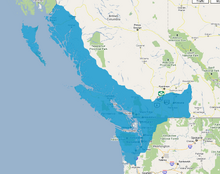 Location of Victoria