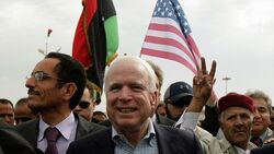 John McCain in Benghazi (SIADD)