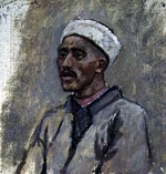 Portrait of a  Mustak, c. 1910.