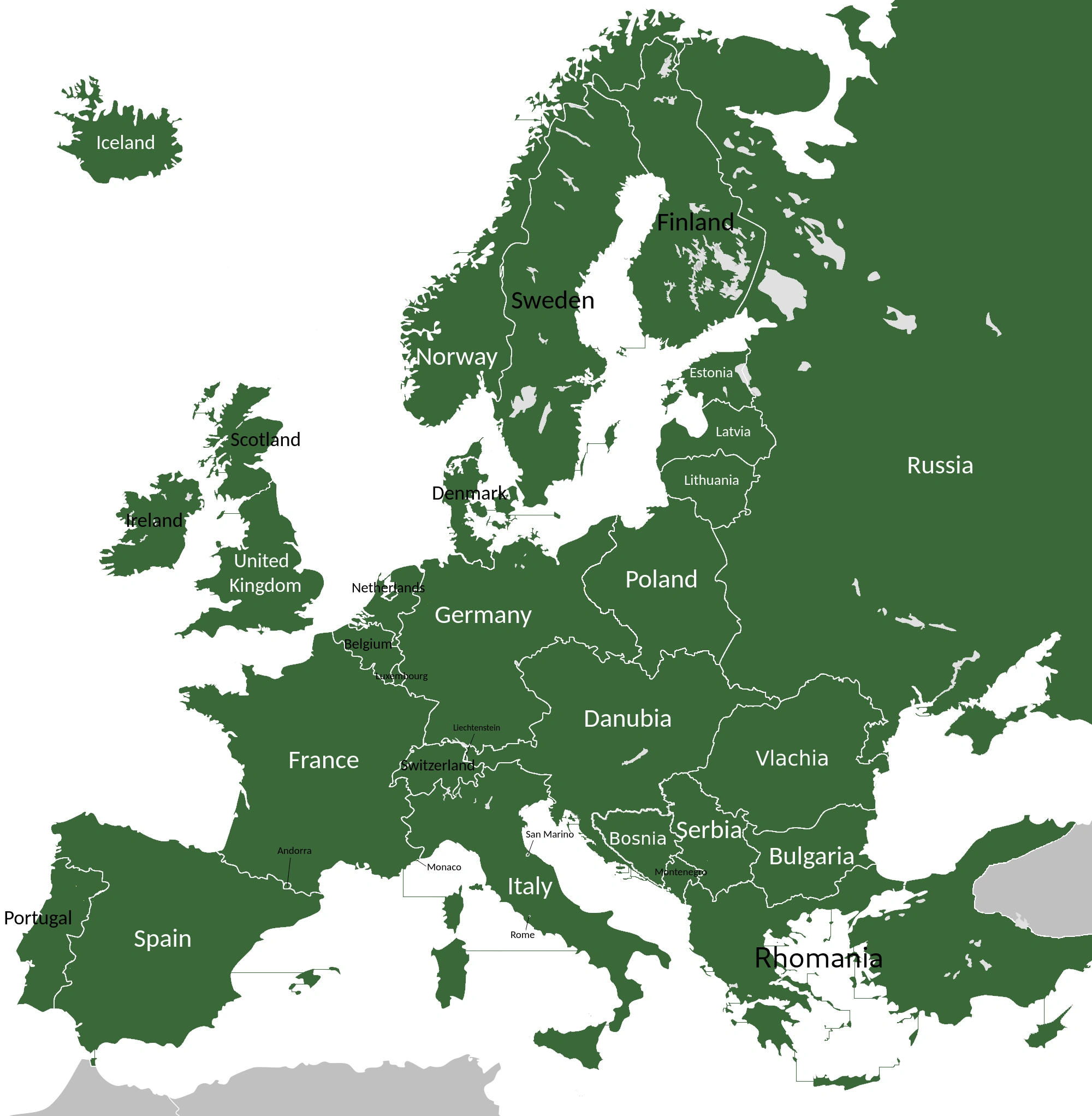 List of nations (Differently)