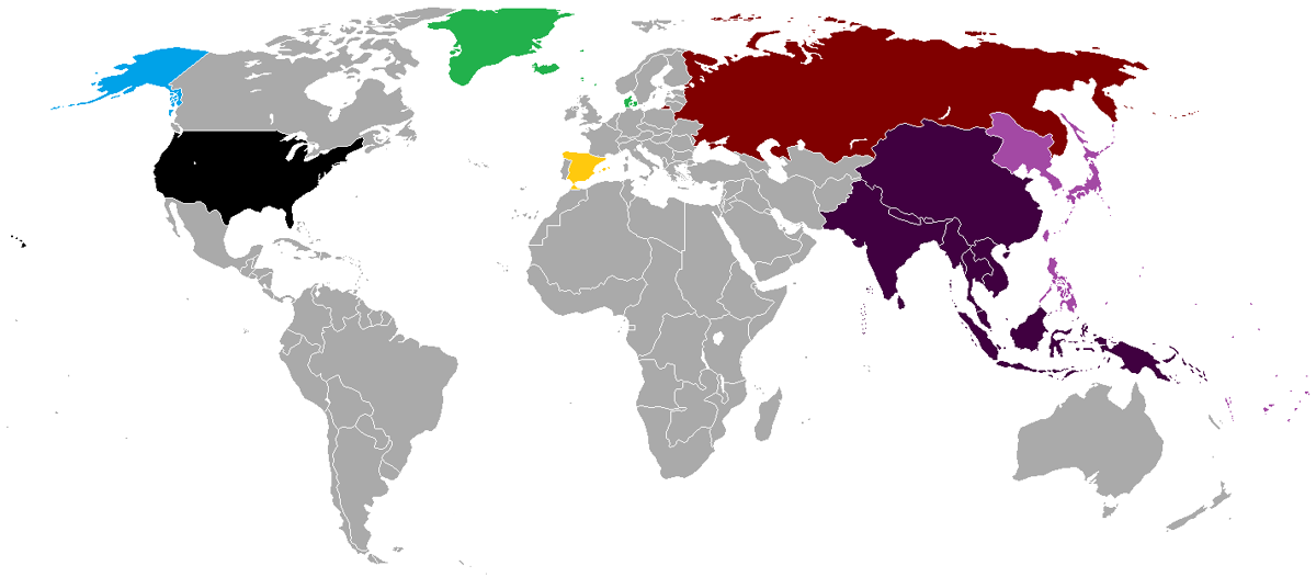 Nations (Midway Paradise) Alternative History Fandom
