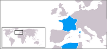 Location of France