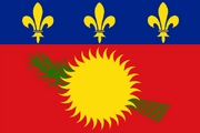 Flag of Guadeloupe (local) variant