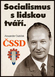 ČSSD election poster 1968 federal election (WFAC)