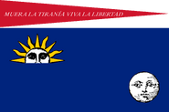 Marineflagge Mirandas 1806