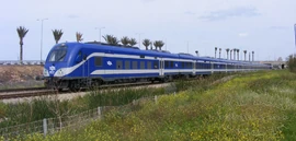 Tren israelí de alta velocidad.