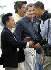 Joseph Cao y Barack Obama