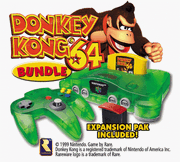 Nintendo 64 Donkey Kong 64 Bundle