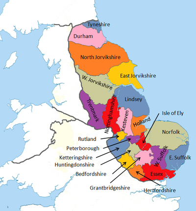 Anglia Counties (The Kalmar Union)