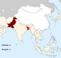Bengala mapa