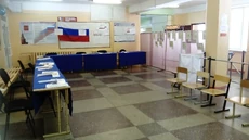 Polling station in Pskov.