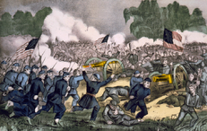 800px-Battle of Gettysburg, by Currier and Ives