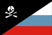 Anarchist national flag of Russia
