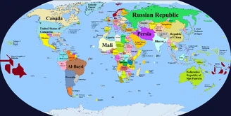 World map of AHR as of June 2025.