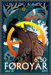 Faroe stamp 435 Intro to Ragnarok