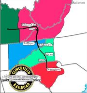 Clinchfield-railroad-map