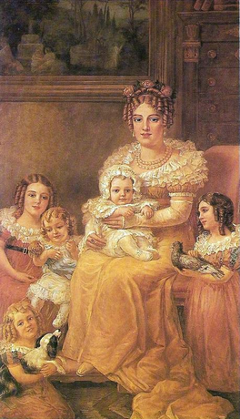 Maria Leopoldina de Austria familia