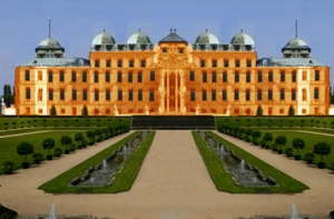 Schloss Oranje nahe Amsterdam, seit 1689 Königspalast der Niederlande