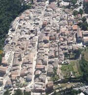 Amatrice dopo il terremoto 24-08-2016