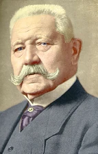 Paul von Hindenburg (1924 - 1932 Ministerpräsident von Brandenburg)