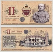 2 сестерция Римской Империи