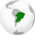 Map of the Empire of Brazil (Aztec Empire)