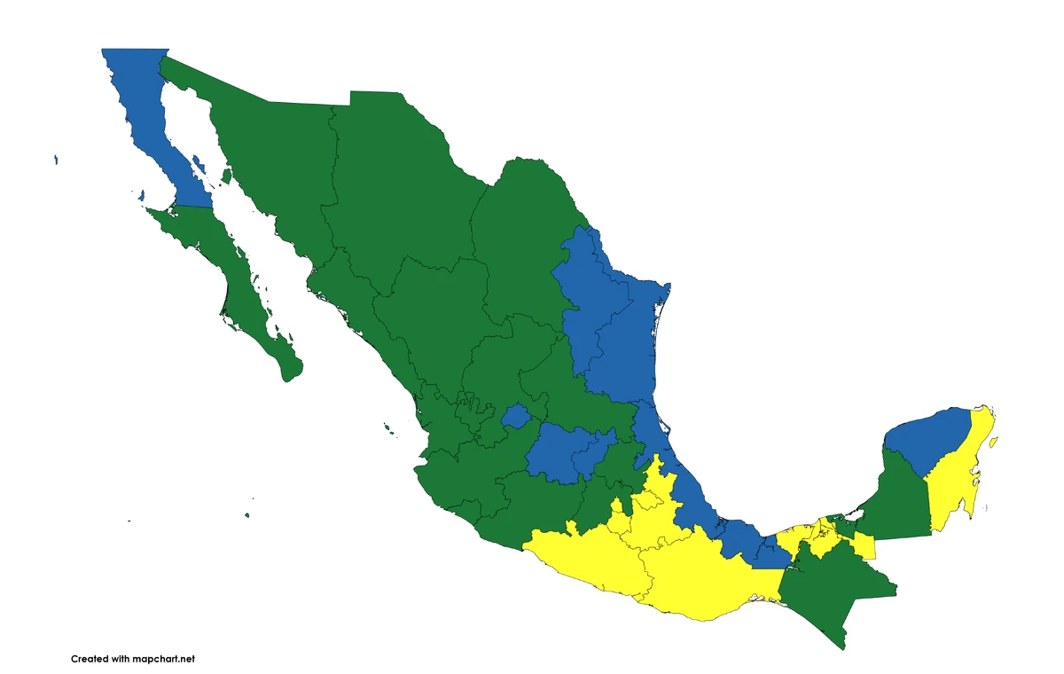 Elecciones federales de México de 2012 (Sin la Debacle del 2012