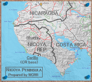 Rough map of the region