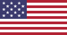 US flag with 15 stars by Hellerick