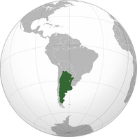 Localización de Argentina