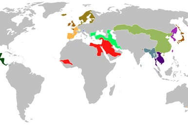 japanese empire map 1450