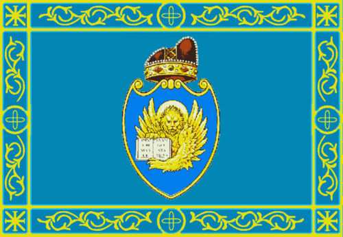 Flagge Venetiens seit der Farbrevolte von 1274 n. Chr.