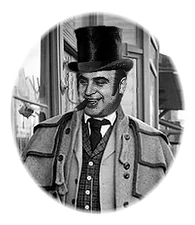 Al Capone, italienischer Maffiaboss und Sklavenschmuggler in Henrytown † 1950