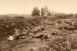 Убитые сербские солдаты под Воеводиной 