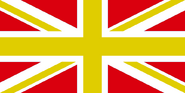 Unofficial civil flag of of Anglesey and Man.