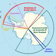 Territorial claims in Antarctica