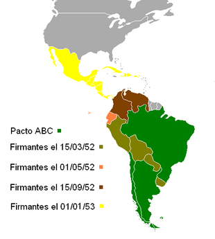 UNASUR mapa