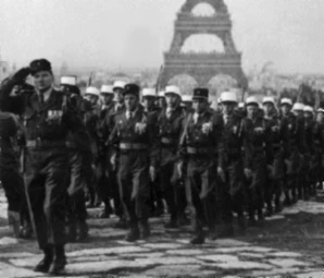 Siegesparade Paris, September 1957