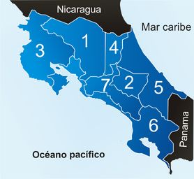 Provincias de costa Rica