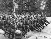 German troops marching into Warsaw (1939)