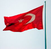 TurkishFlagFlying