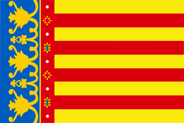 Bandera de valencia cataluña