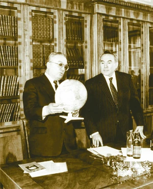 Назарбаев и Садовничий