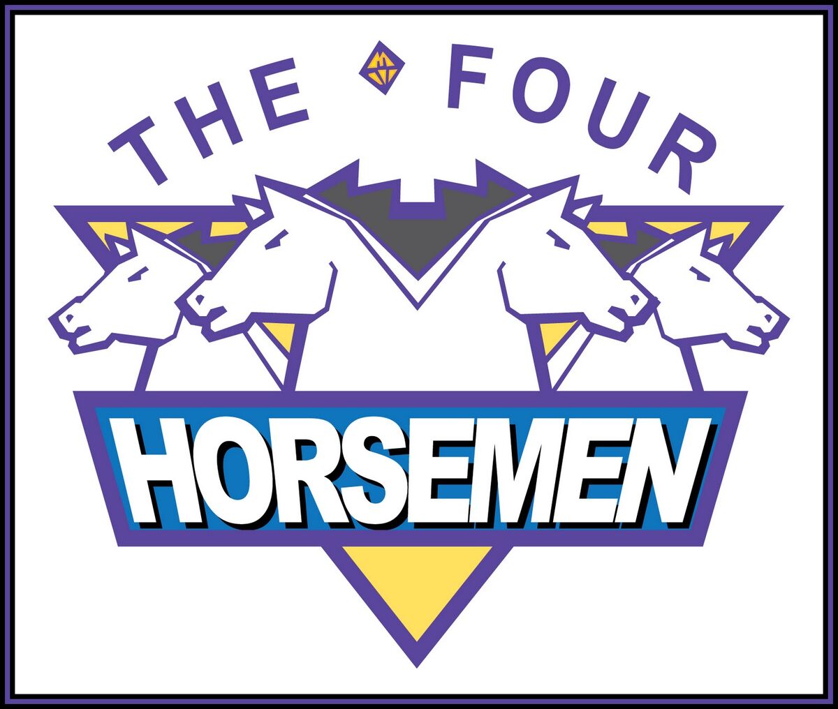 Four sales horsemen wrestling