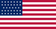 Bandera de Estados Unidos (34 Estrellas)