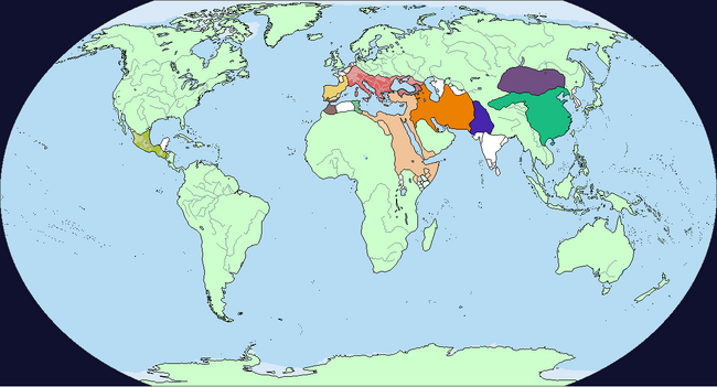 Grand Union World Map c. 100 AD