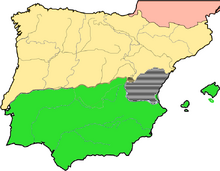 Location of Spain