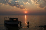 Fishing on Lake Malawi